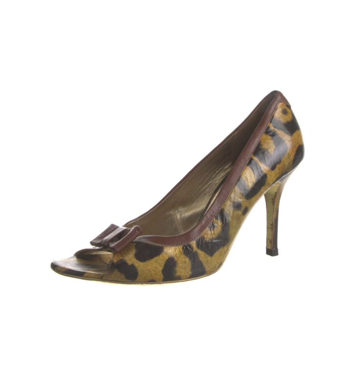 Dolce & Gabbana Animal Print Pumps