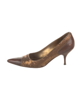 Prada Sequin Leather Pump, EU 36