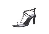 Vera Wang Satin and Crystal Sandal, EU 39