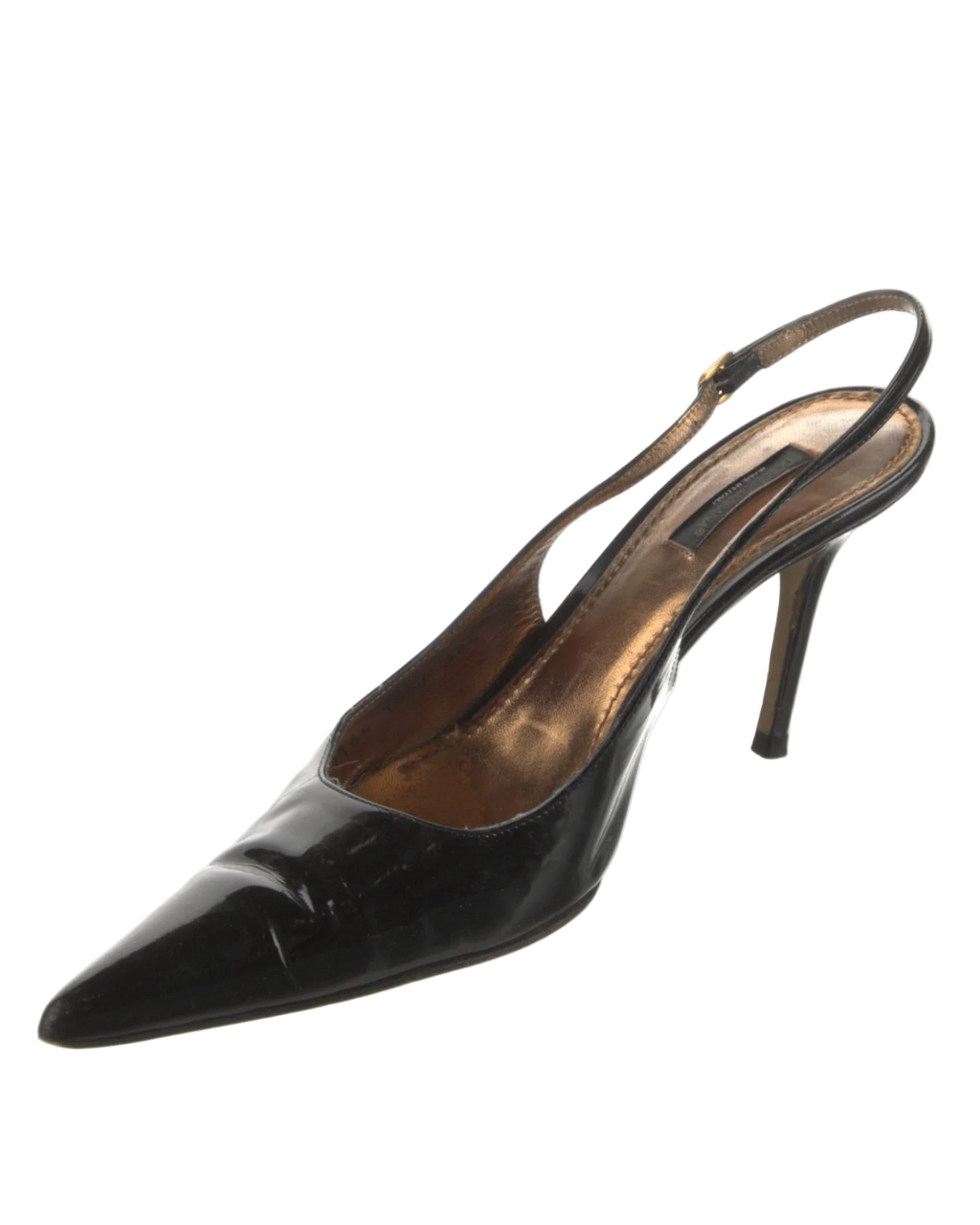 Dolce & Gabbana Patent Slingback, EU 38.5