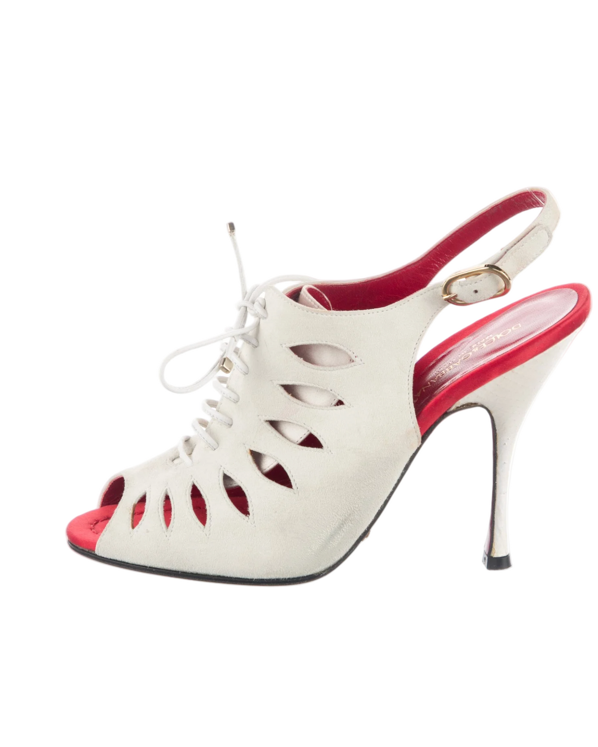 Dolce & Gabbana Suede Slingbacks, EU 37