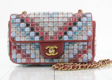 Chanel Rare Limited Edition Mosaic Tile Lucite Classic Flap Bag