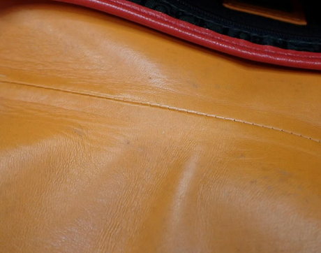 Rare John Galliano Dior Laser Cut Leather Saddle Bag