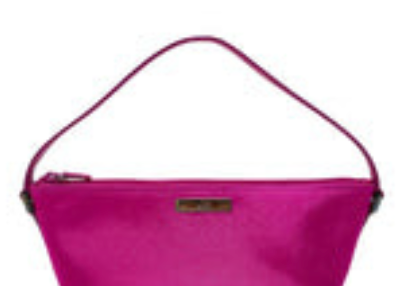 Boat Pink Satin Accessory Pouch