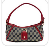 Abbey Brown GG Canvas Shoulder Bag