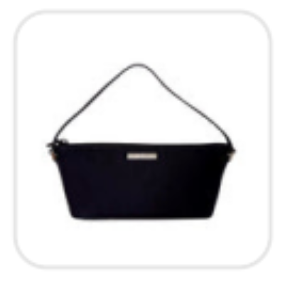 Boat Black Nylon Bag