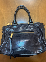 Miu Miu Black Leather Shine Vitello Bag