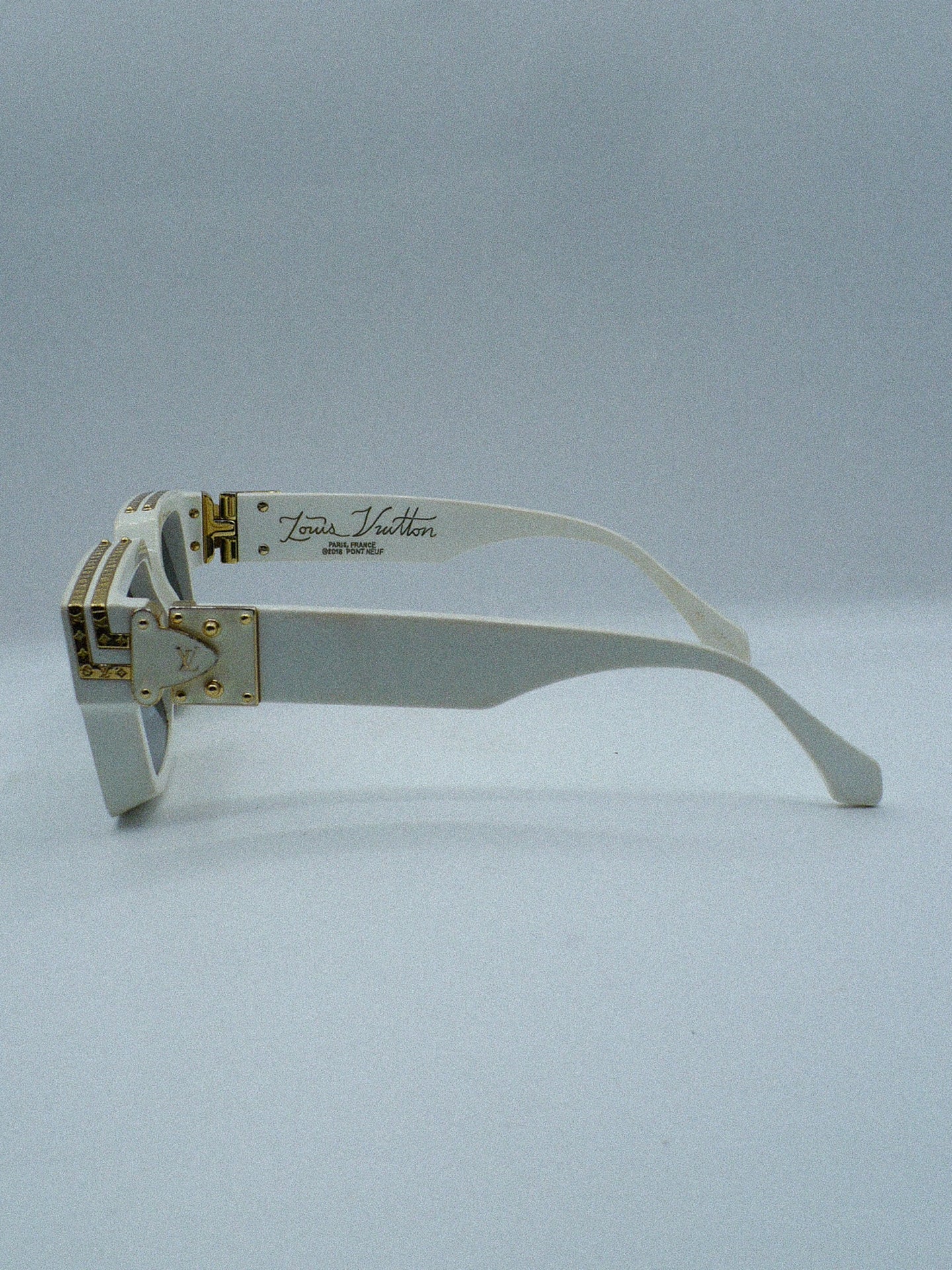 Showstopper 2000s Louis Vuitton Luxury Sunglasses left side 2
