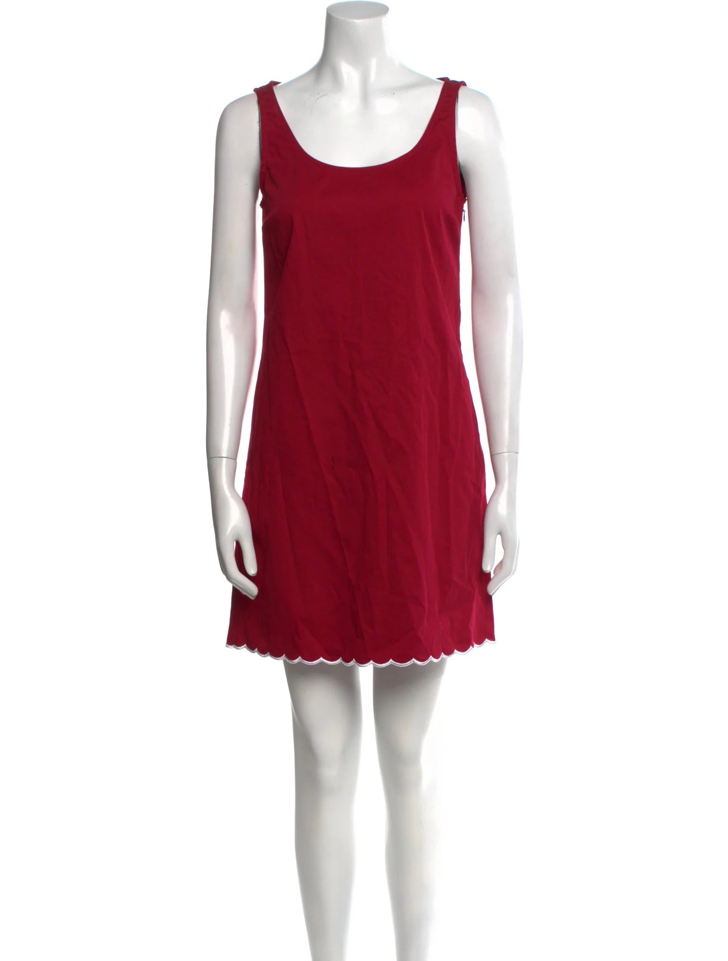 Love Moschino Scalloped Mini Dress