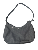 YSL vintage Tom Ford era late 90s early 2000s black denim shoulder bag authentic Y2K 
