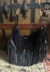 Yves Saint Laurent Vintage La Boheme Fringe Shoulder