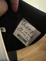Moschino Cheap & Chic Size 8 Black & Ivory Puppy Dog Dress