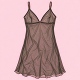 Dolce & Gabbana Underwear Sheer Mesh Slip Dress
