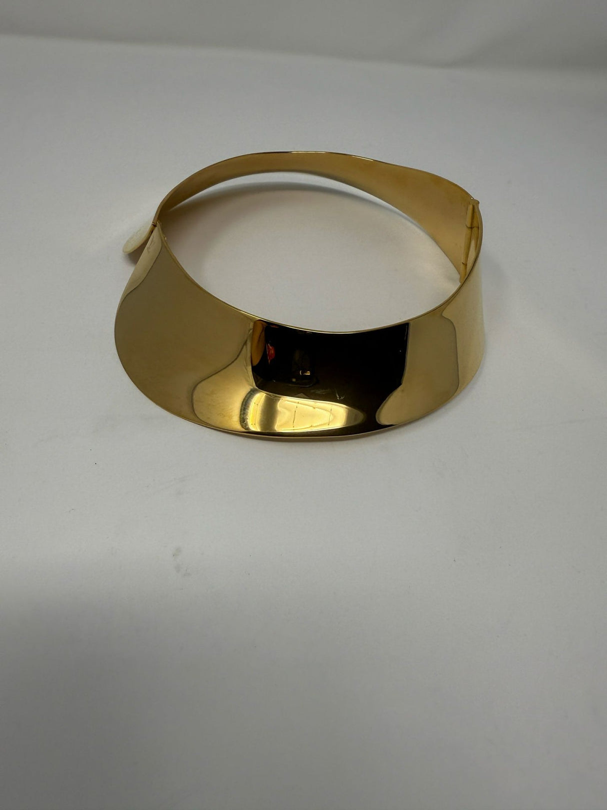 Louis Vuitton Gold Metal Peter Pan Collar Choker Necklace