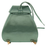 #48 Gucci Horsebit Backpack Satin Turquoise Blue Gold