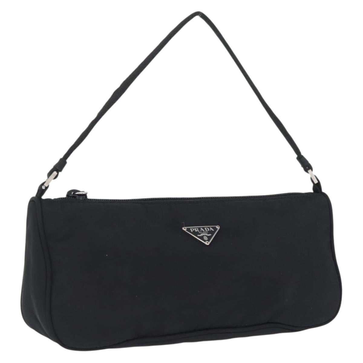 Prada Nylon Pochette Black