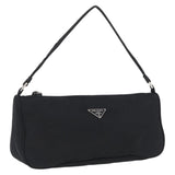 Prada Nylon Pochette Black