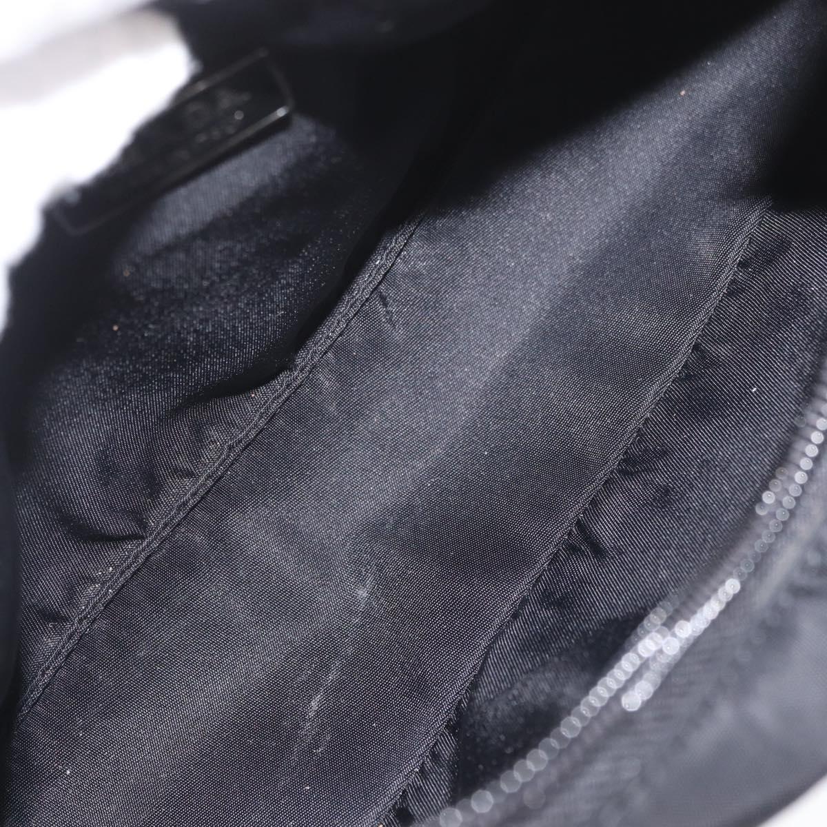 Prada Nylon Pochette Black