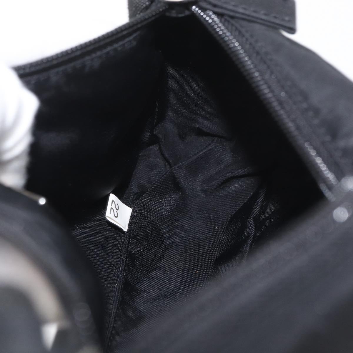 Prada Nylon Pochette Black