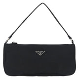 Prada Nylon Pochette Black