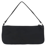 Prada Nylon Pochette Black
