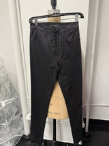 J. Brand stephn Shep  Black Lace front skinny Jeans