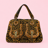Fendi Leopard Print B Bag (w/ original dust bag)
