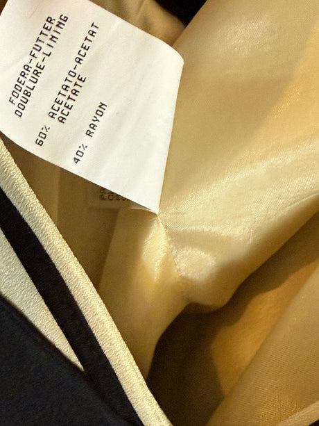 Moschino Cheap & Chic Ivory & Black Butterfly Jacket