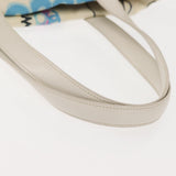 #63 Chanel New Travel Line Hawaii Exclusive Tote Bag Cotton White