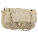 Chanel Embellished Gold Flap Bag