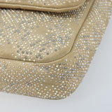 Chanel Embellished Gold Flap Bag