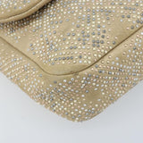 Chanel Embellished Gold Flap Bag