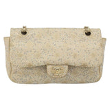 Chanel Embellished Gold Flap Bag