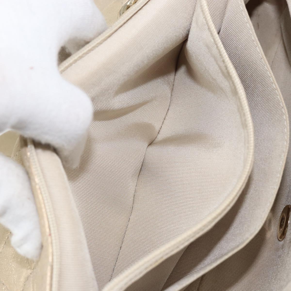 Chanel Embellished Gold Flap Bag