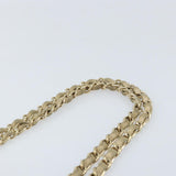 Chanel Embellished Gold Flap Bag
