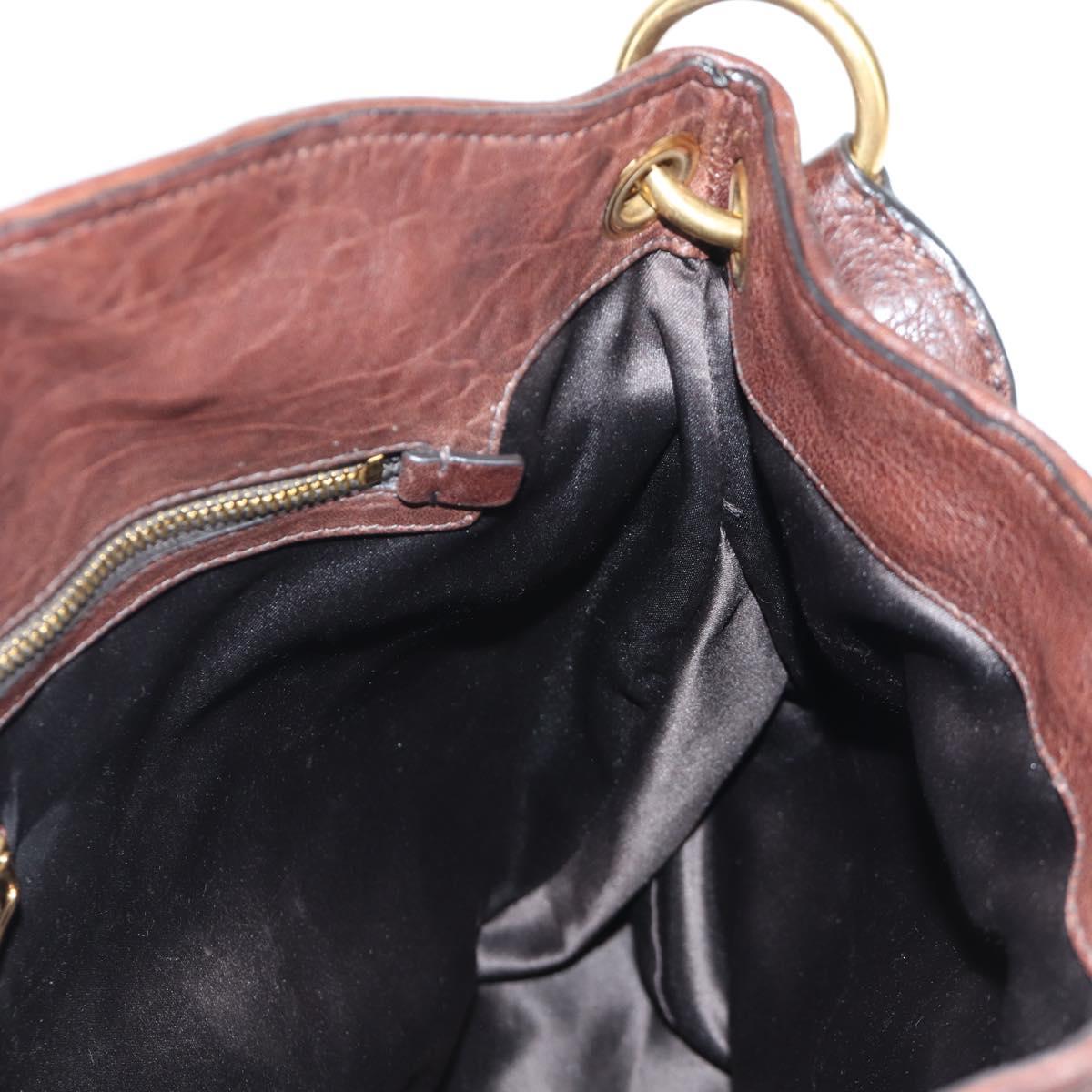 Miu Miu Studded Matelassé Leather Hobo Bag
