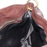 Miu Miu Studded Matelassé Leather Hobo Bag