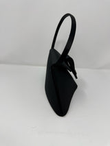 Christian Lacroix Black Silk Satin Evening Bag