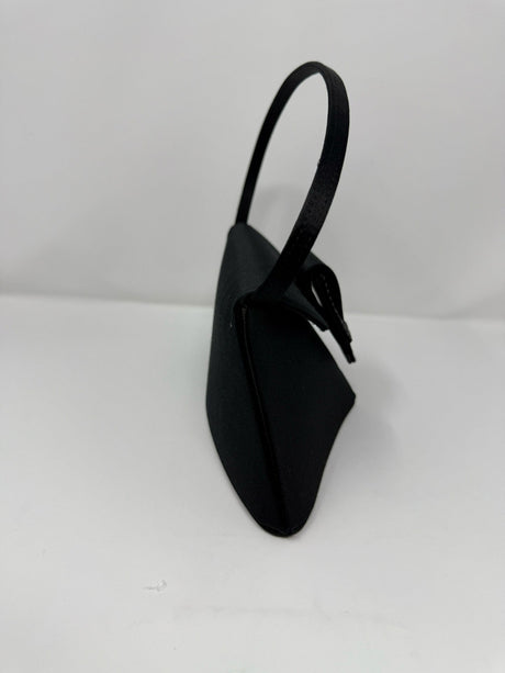 Christian Lacroix Black Silk Satin Evening Bag