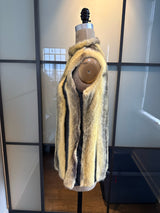 Bob Greene for Irene of New York Leather & Fur Vest
