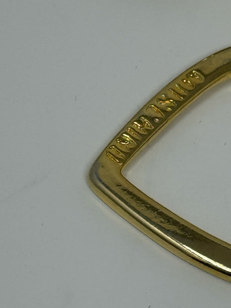 Moschino Gold Chain Charm Heart Belt