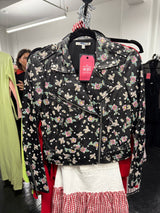 Rebecca Minkoff Size XS Black Leather Biker Jacket