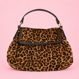 Fendi Jumbo Chef Leopard Pony Hair Hobo Bag