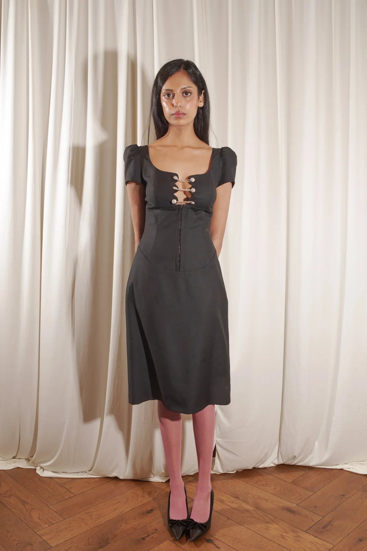 Scallop Dress