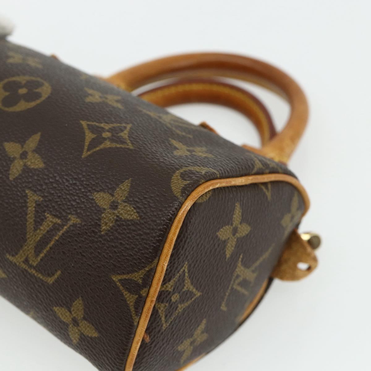 #17 Louis Vuitton Monogram Mini Speedy Hand Bag
