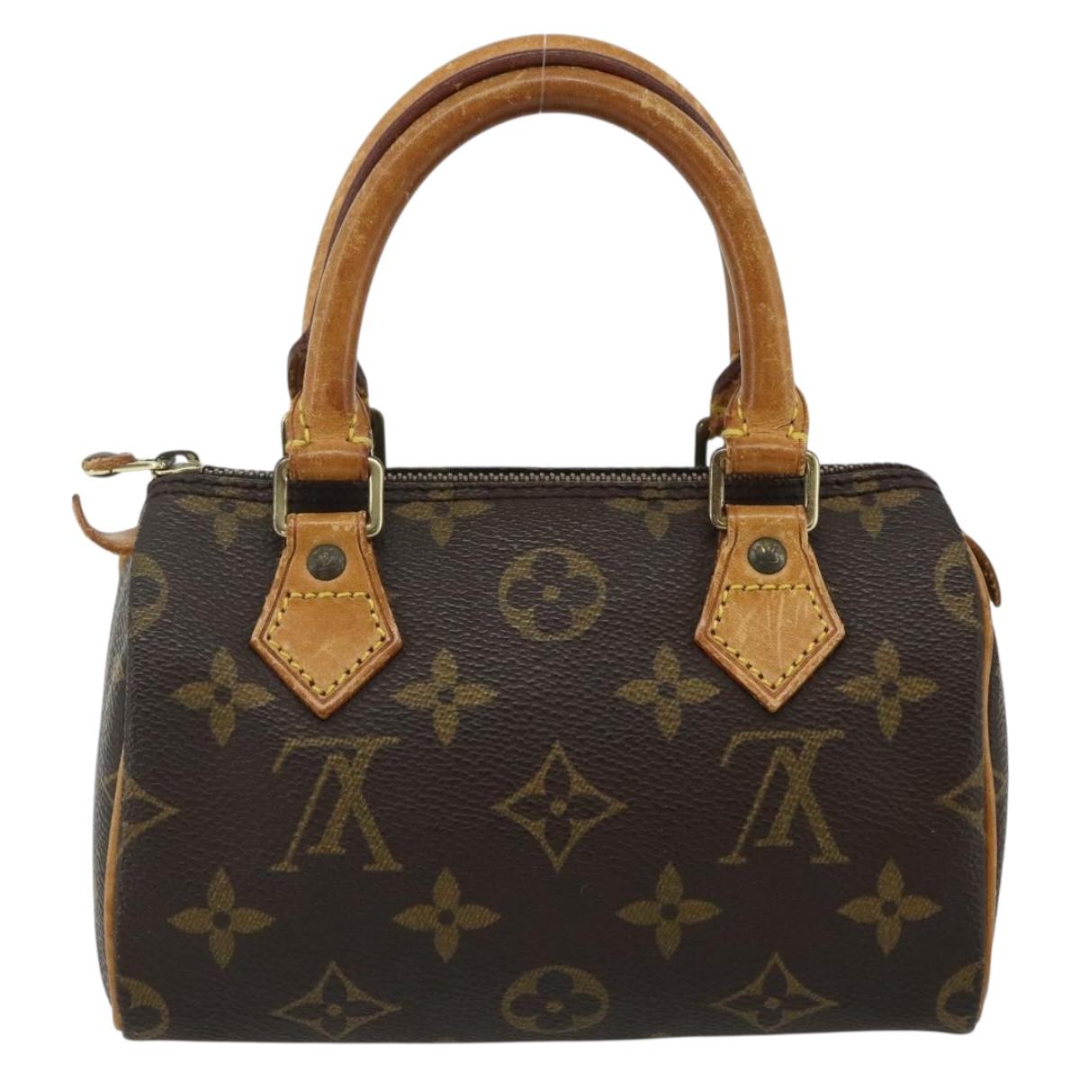 #17 Louis Vuitton Monogram Mini Speedy Hand Bag