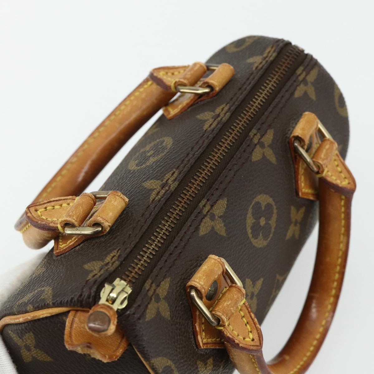 #17 Louis Vuitton Monogram Mini Speedy Hand Bag