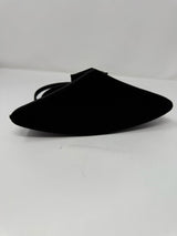Christian Lacroix Black Silk Satin Evening Bag