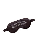I Snooze in Designer Shoes Sleep Mask
