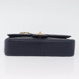 Chanel Double Flap Navy lambskin Gold Hardware SOLD custom order